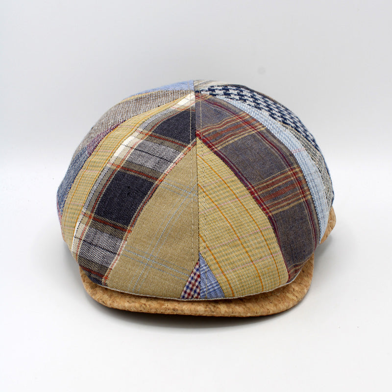 The Cork All Around Patchwork Cap by Hologramme Paris