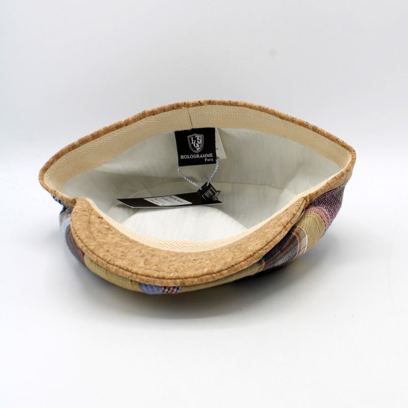 The Cork All Around Patchwork Cap by Hologramme Paris