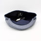 The "Blue Clouds Shelby" Italian Newsboy Cap by Hologramme Paris