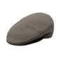 The "Chocolate Brown" Summer Flat Cap by Hologramme Paris