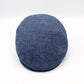 The "Colors" - Blue Italian Flat Cap by Hologramme Paris