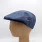 The "Colors" - Blue Italian Flat Cap by Hologramme Paris