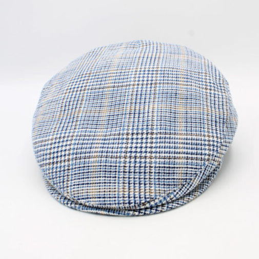 The "Hudson Hound" Italian Flat Cap by Hologramme Paris