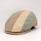 Linenline Sage and Oat Flat Cap at FunkyBrims!