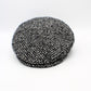 The "Heritage"  - Gray Herringbone Flat Cap by Hologramme Paris