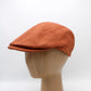 The "Endure" - Bricktown Red Flat Cap by Hologramme Paris