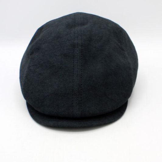The "Endure" - Midnight Black Flat Cap by Hologramme Paris