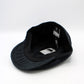 The "Endure" - Midnight Black Flat Cap by Hologramme Paris