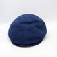 The "Contour" Bold Blue Flat Cap by Hologramme Paris