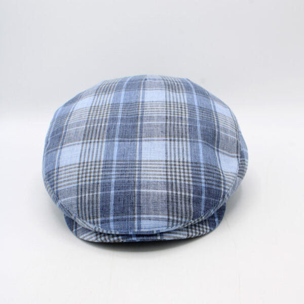 The "Skyport" Italian Cotton Flat Cap by Hologramme Paris