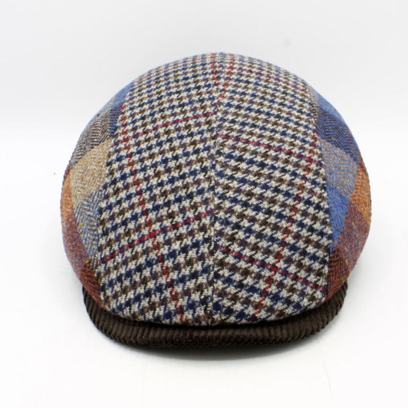 The "Patch & Hound - Marwood" Flat Cap by Hologramme Paris