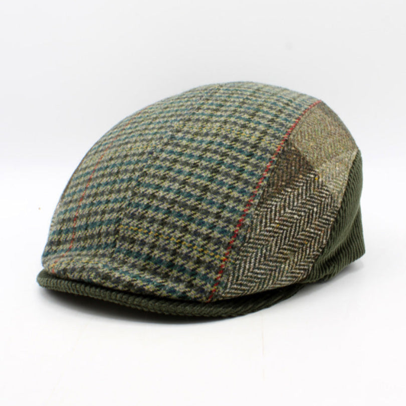 The "Patch & Hound - Celtic" Flat Cap by Hologramme Paris