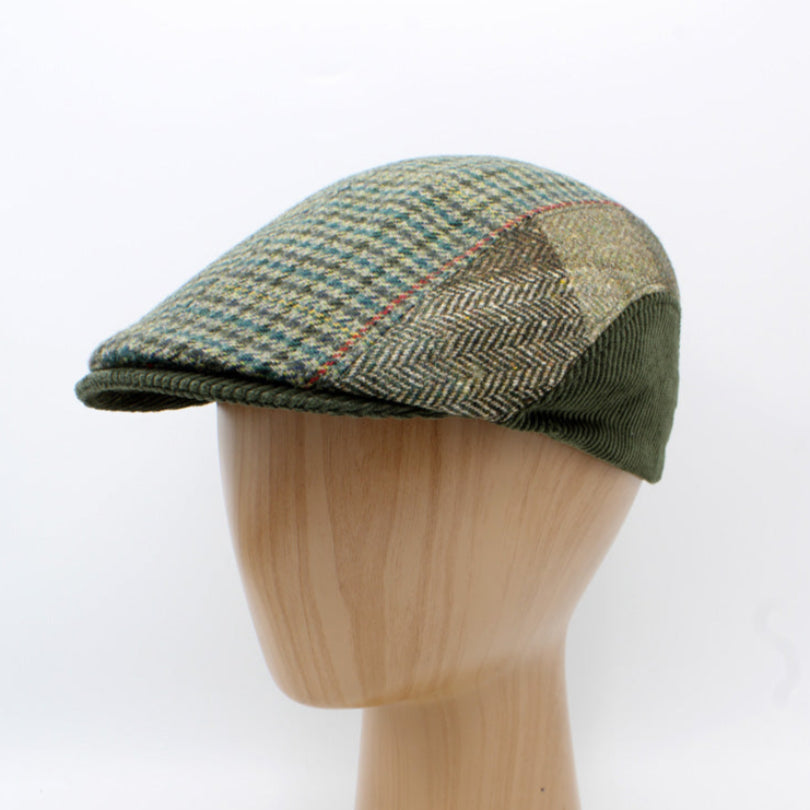 The "Patch & Hound - Celtic" Flat Cap by Hologramme Paris