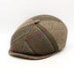 The "Tartan Patch: Summit" Newsboy Cap by Hologramme Paris