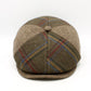 The "Tartan Patch: Summit" Newsboy Cap by Hologramme Paris