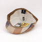 The Sand Herringbone Plaid Linen Flat Cap by Hologramme Paris at FunkyBrims