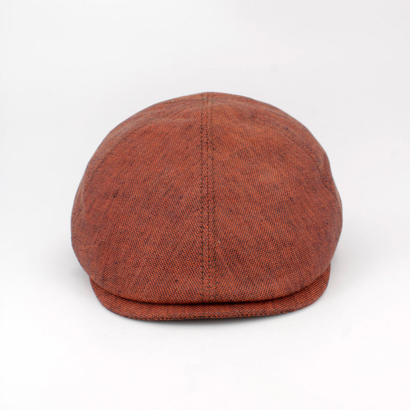 The LinenTone – Rust Pub Cap By Hologramme Paris at FunkyBrims