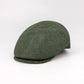 LinenTone - Forest Green Linen Cap Made in Italy for FunkyBrims