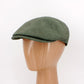 LinenTone - Forest Green Linen Cap Made in Italy for FunkyBrims