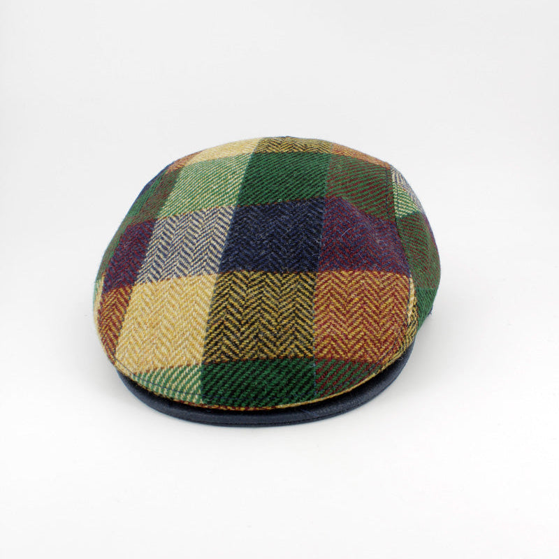 The Spooky Block Party Flat Cap by Hologramme Paris at FunkyBrims