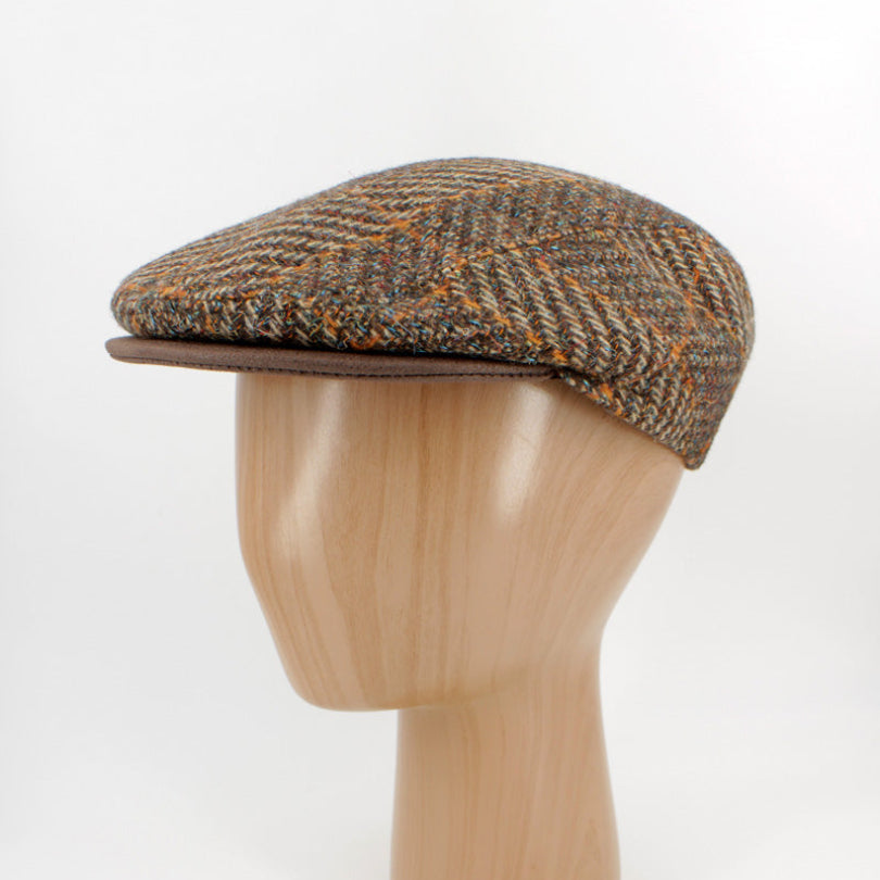 The "Patina" Wool Flat Cap by Hologramme Paris for FunkyBrims