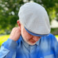 La Basilica "Deco Weave"  Flat Cap -  Hales Speed Shop X FunkyBrims Collab (with Pin)