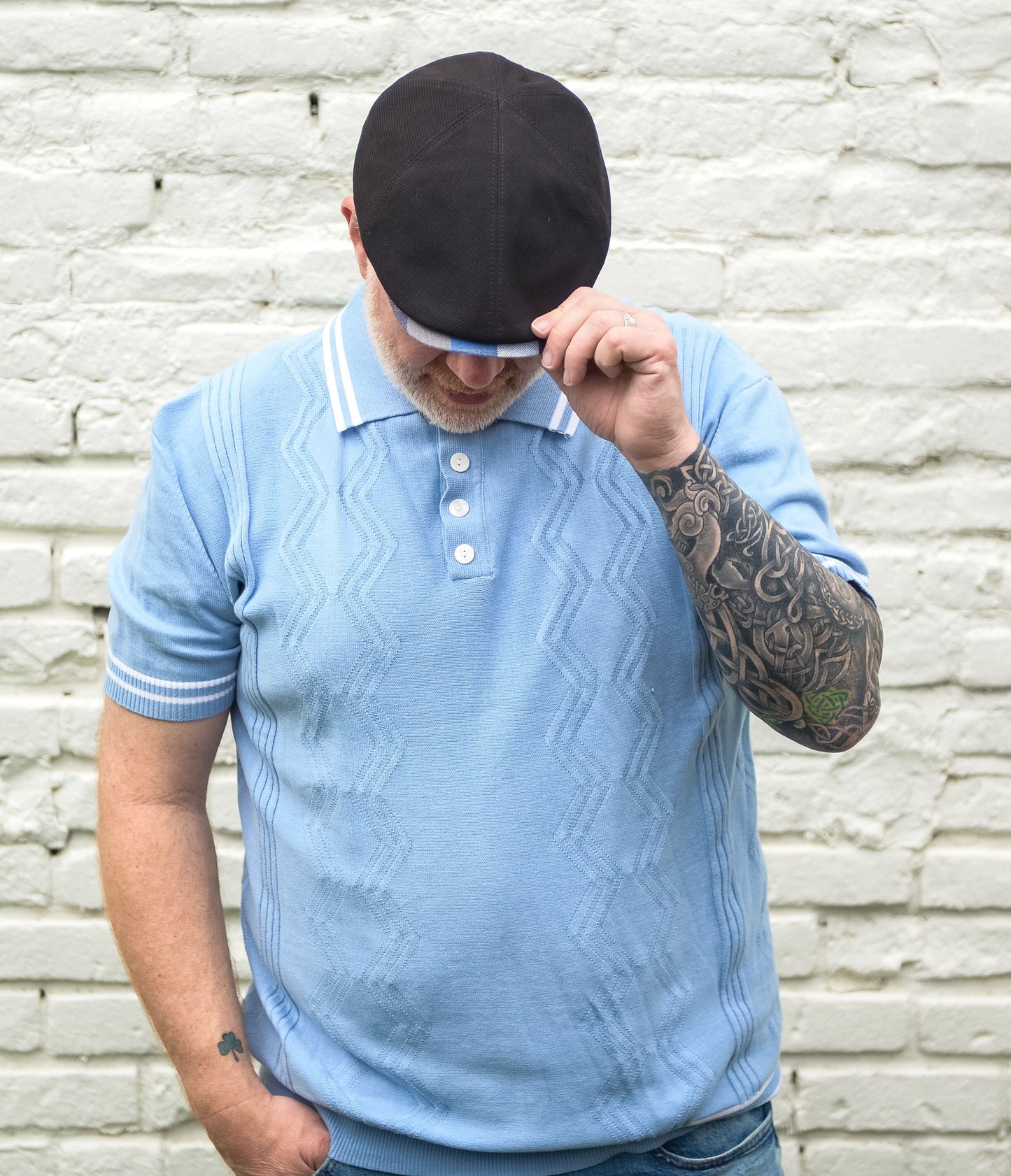 The Cool Wind Italian Flat Cap by Hologramme Paris (now 5 Colors)
