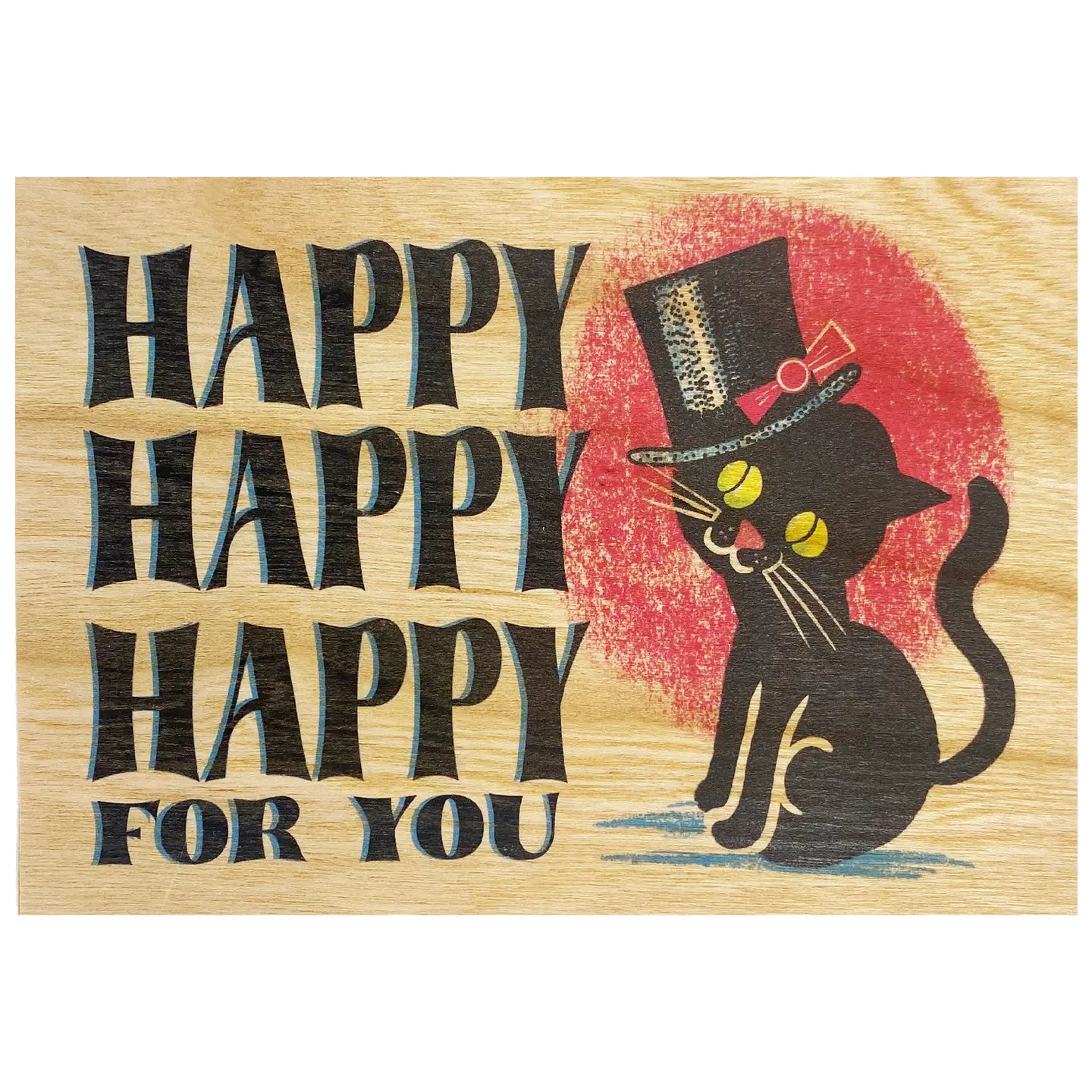 Spitfire Girl Wood Greeting Cards