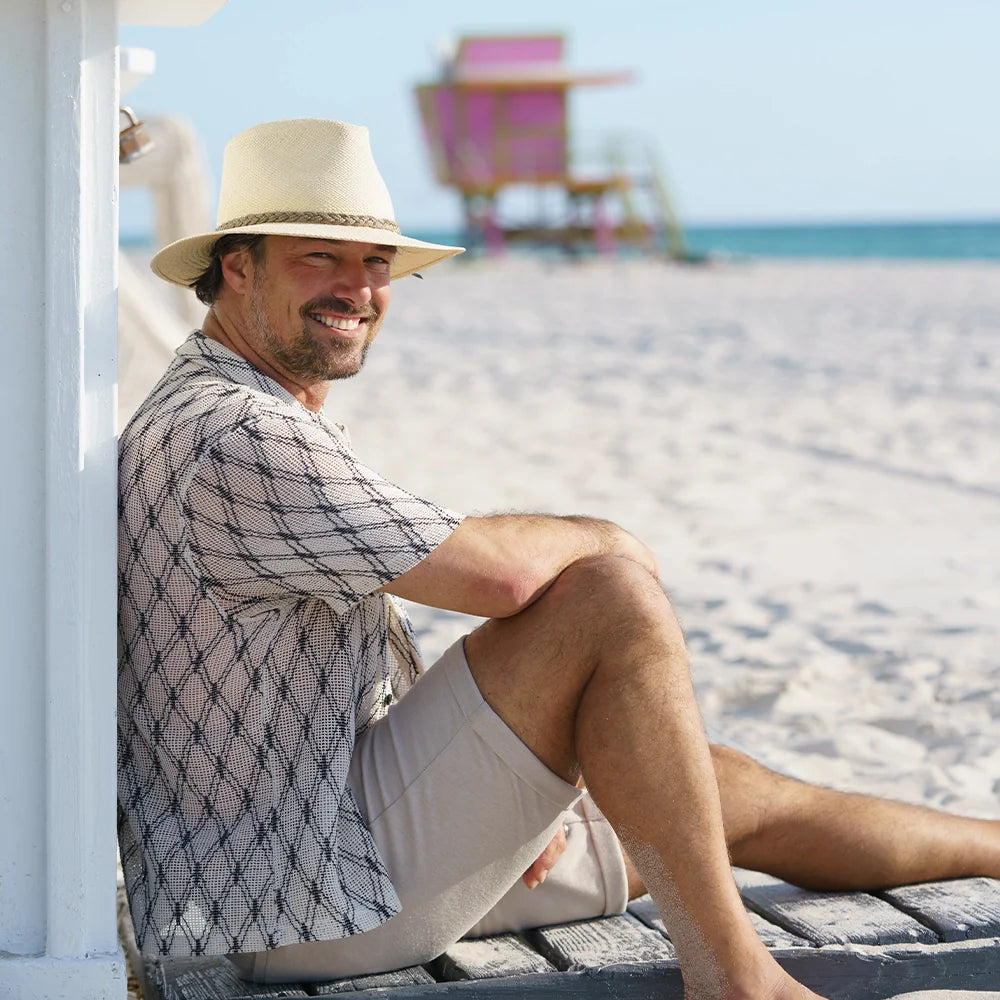The "Manta" Genuine Ecuador Woven Panama Hat by American Hat Makers