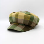 Women's Summer Plaid Caps by Hologramme Paris