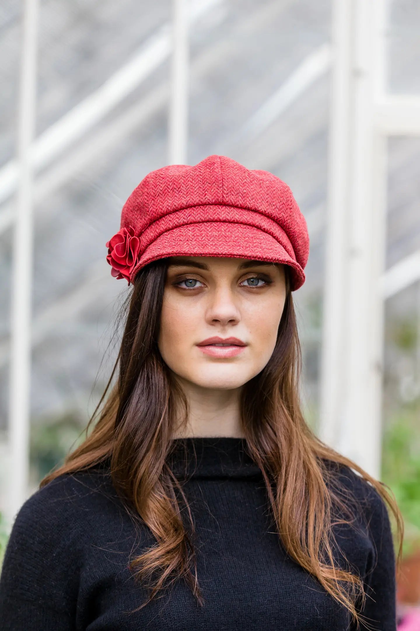 Mucros Weavers Women's Newsboy Wool Caps in Multiple Colors