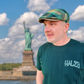 Independence Flannel Flat Cap -  Hales Speed Shop X FunkyBrims Collab (with Pin)