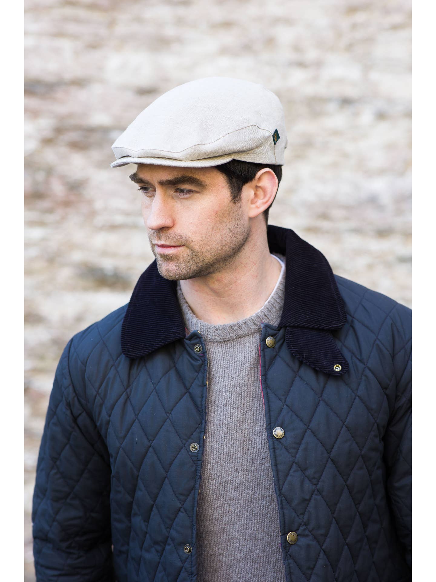 The Irish Linen Trinity Flat Cap by Mucros Weavers (3 Colors)