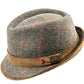 The Wool Trilby - Green Plaid by Alfonso d’Este