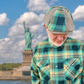 Independence Patchwork Newsboy Hales Speed Shop X FunkyBrims Collab (with Pin)
