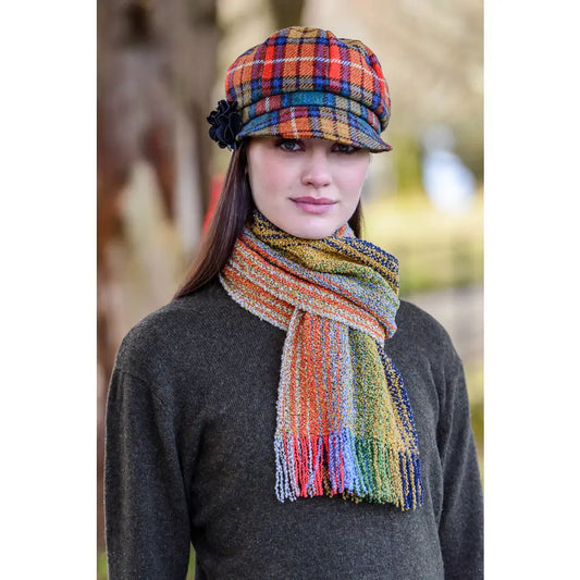 Women's Fine Merino Wool and Cashmere Scarf by Mucros Weavers