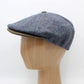 The "Regent - Blue Mist" Newsboy Cap by Hologramme Paris