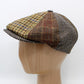 The "TweedPatch Shelby - Whiskey" Newsboy Cap by Hologramme Paris