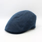 The Waterproof Waxed Cotton Pub Cap – Blue by Hologramme Paris