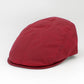 The Waterproof Waxed Cotton Pub Cap – Red by Hologramme Paris