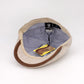 The LinenShelby Sand Beige Newsboy Cap by Hologramme Paris