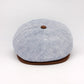 The LinenShelby Sky Blue Newsboy Cap by Hologramme Paris
