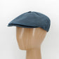 The All-Weather Newsboy – Harbor Blue Wax Cotton by Hologramme Paris