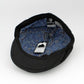 The All-Weather Newsboy – Midnight Black Wax Cotton by Hologramme Paris