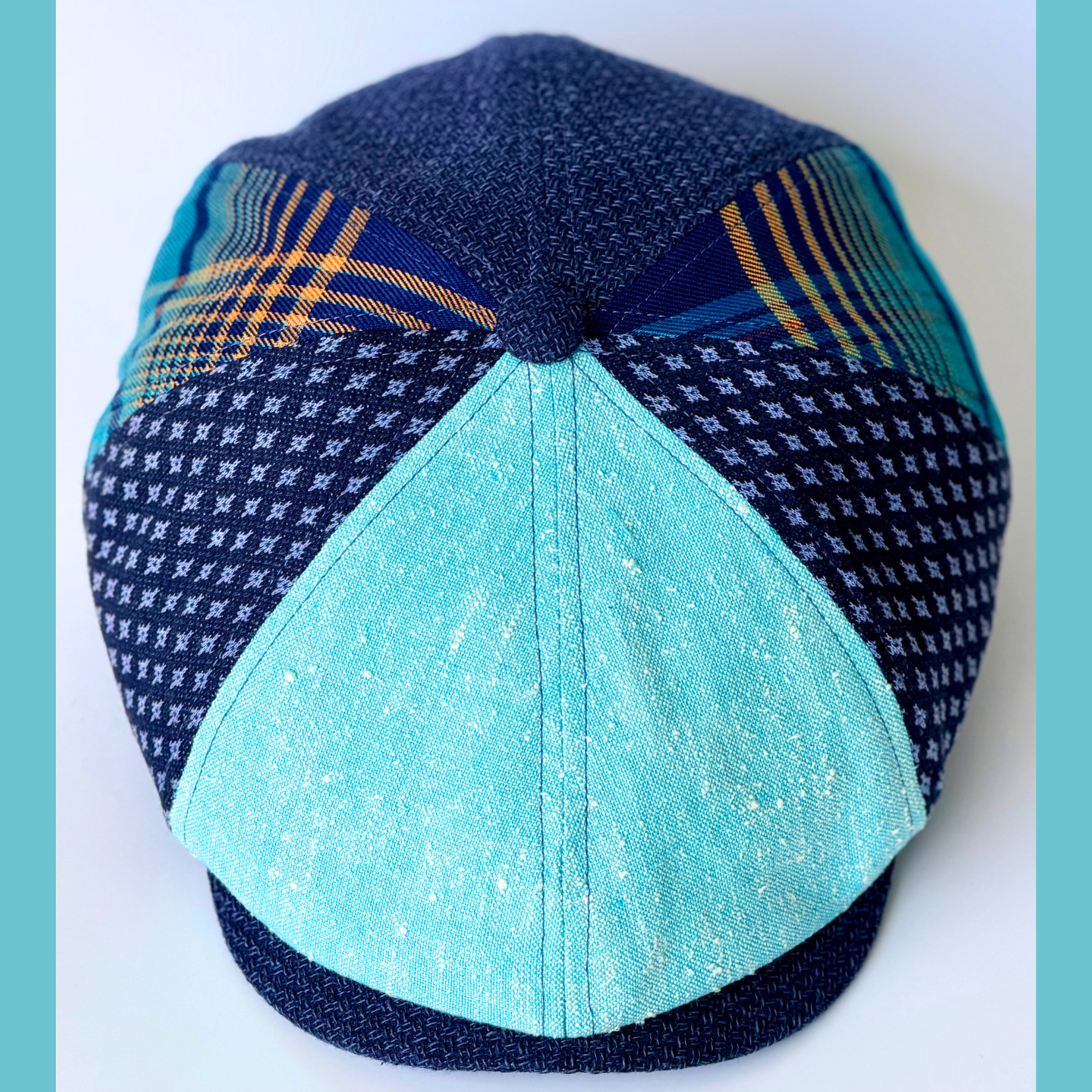 Oasis Patchwork Newsboy Hales Speed Shop X FunkyBrims Collab (with pin)