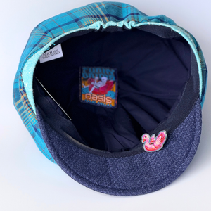 Oasis Women's Flannel Newsboy Cap – Hales x FunkyBrims Purple