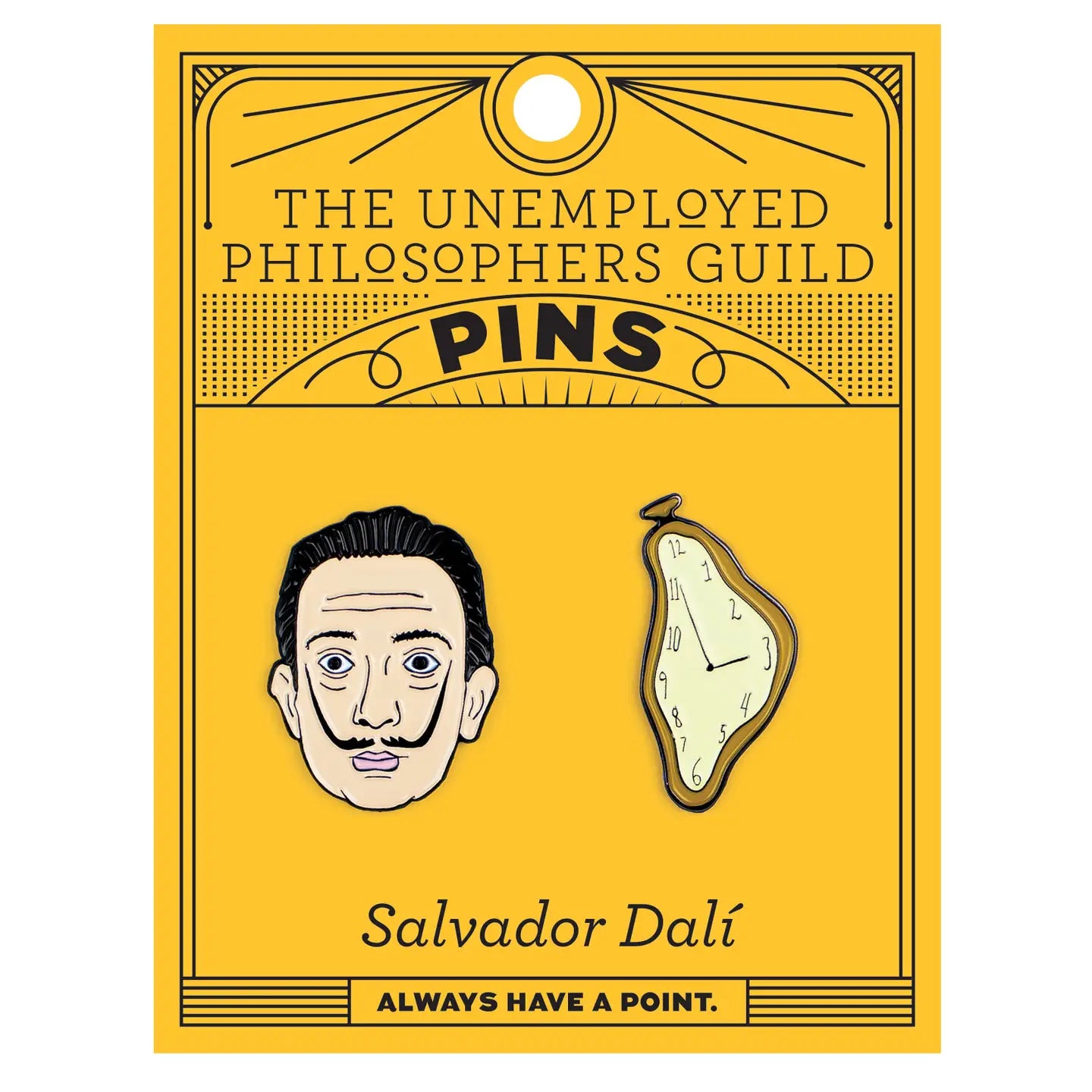 Unemployed Philosophers Guild Enamel Pins