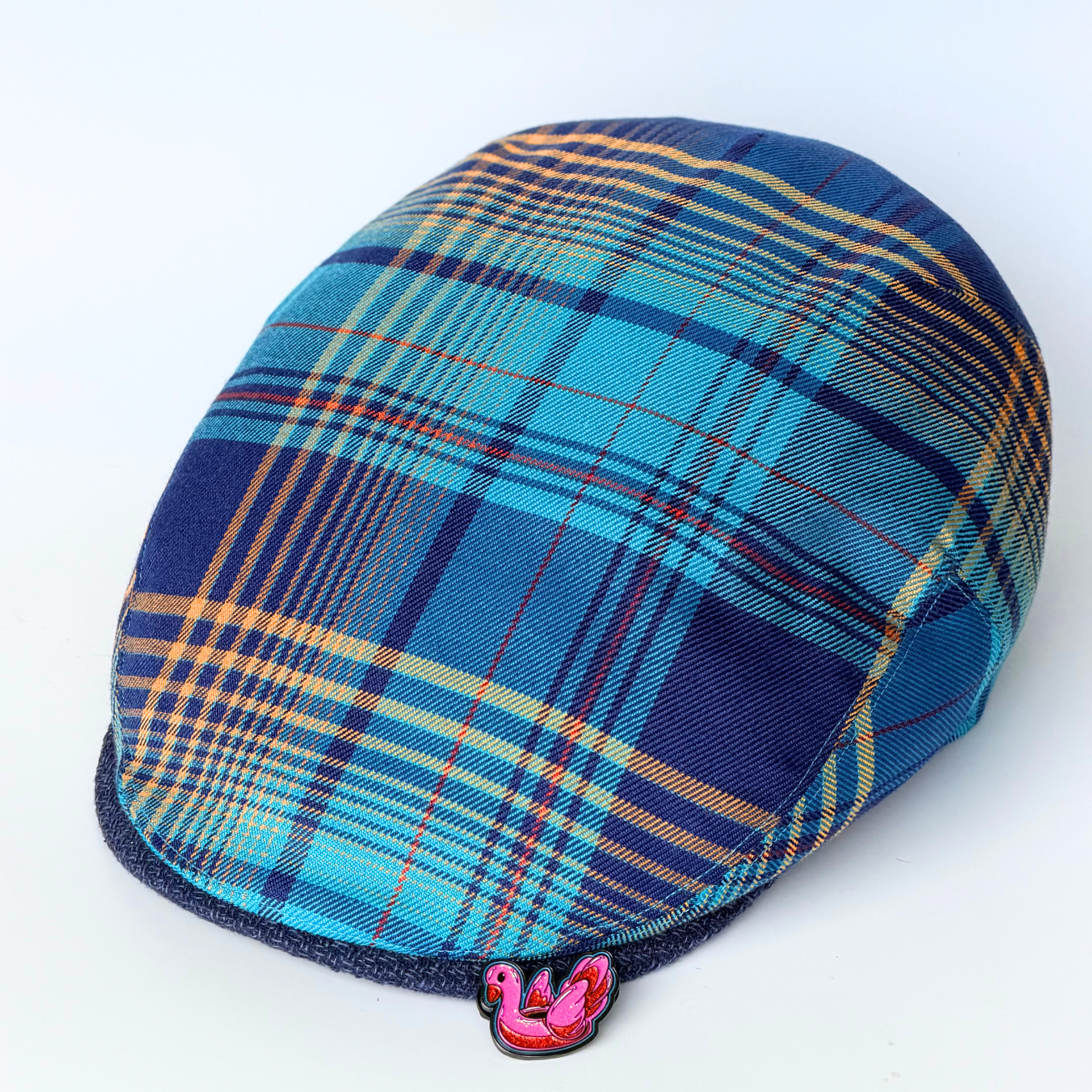Oasis Cruiser Flat Cap -  Hales Speed Shop X FunkyBrims Collab (with pin)