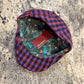 Printed interior lining of Alfonso d’Este Rudy flat cap
