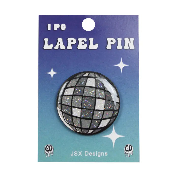 Disco Ball Enamel Pin